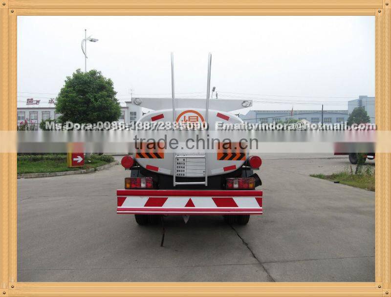 Yuejin fuel truck with dispenser ,refueling tank truck