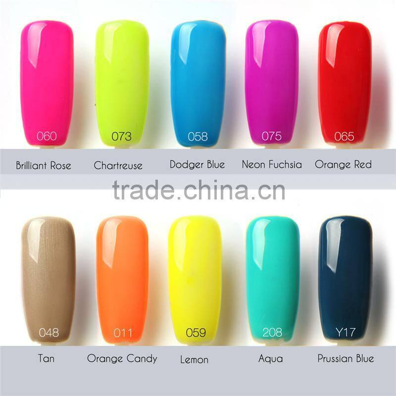 Acrylic one step gel thermal oil based top coat nail polish private label