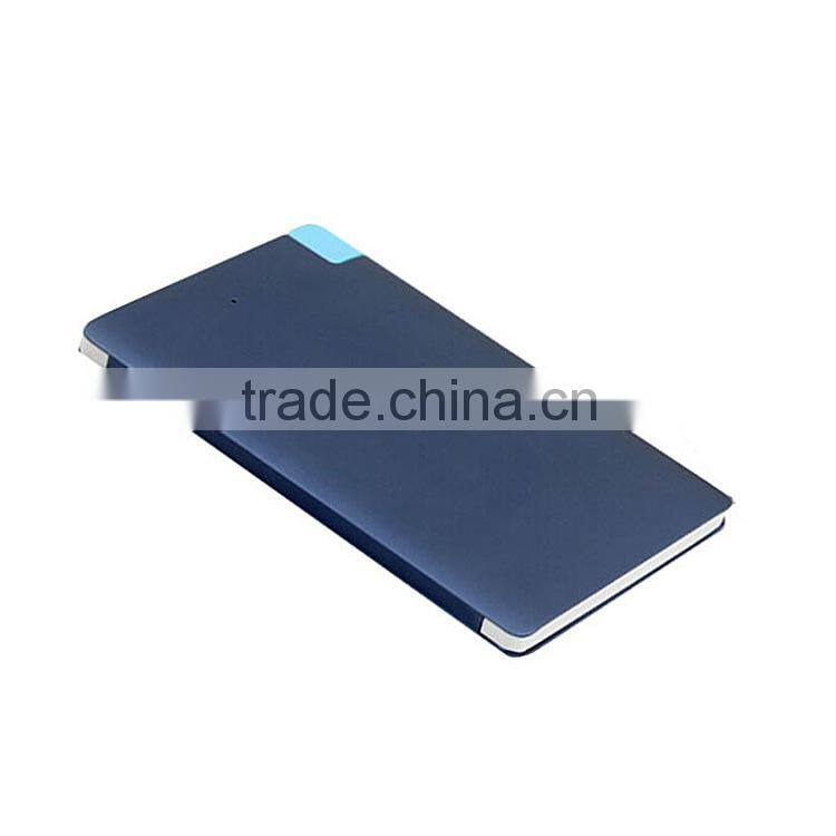 2015 New slim mobile power bank 4000mAh-factory private mould!