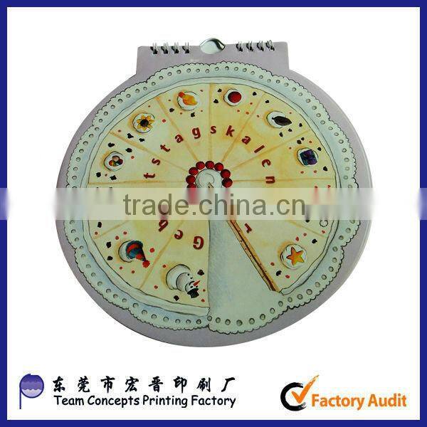 printable paper desk calendar 2016 with stand