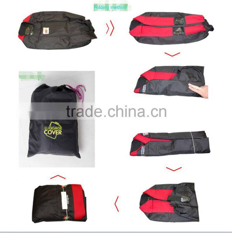 manufacture Chinese oxford spandex Leka luggage cover for travelling