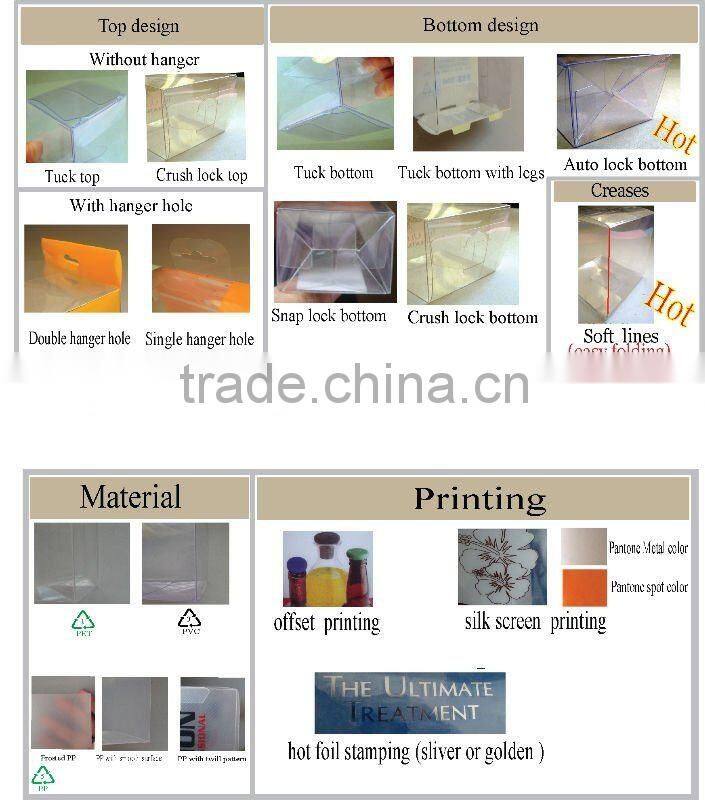 high material PVC clamshell package, clamshell packaging, clam shell