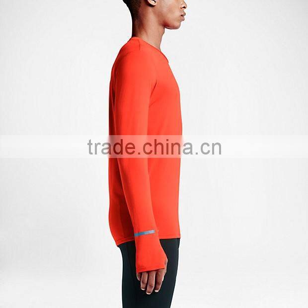 Sports fitness High Quality Men Training Workout shirts/Jogging shirt