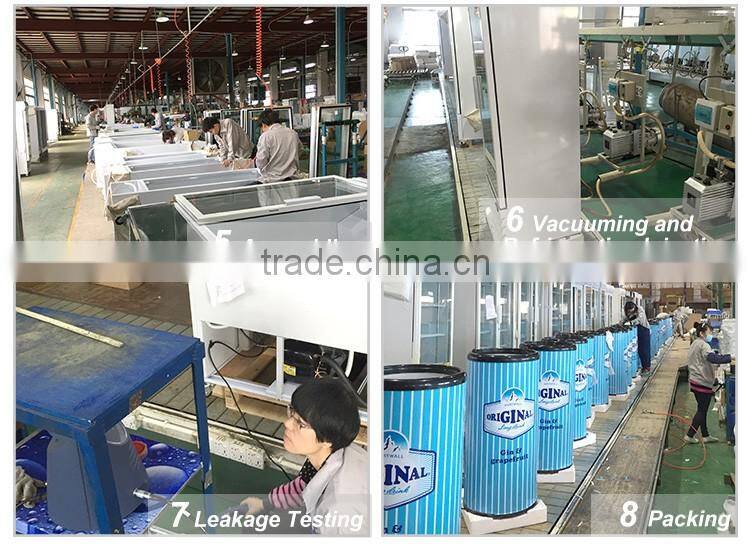 200 - 1600 LITERS DOUBLE GLASS DOOR DISPLAY BEVERAGE MERCHANDISERS