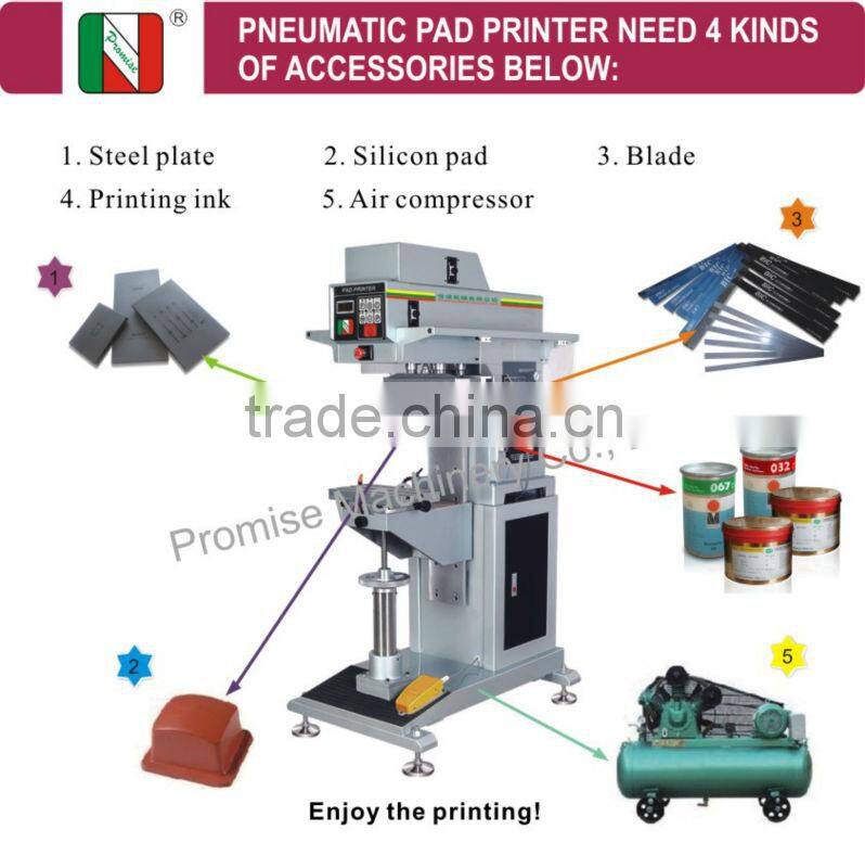 JN-P1-200X Single Colour Ink Tray Pad Printer