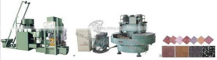 KBJX Hydraform Terarrazzo Concrete tile machine
