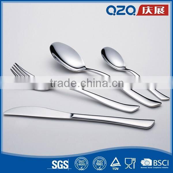Artistic stainless steel wholesale flatware set fancy cutlery set