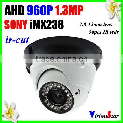 Infrared security system sony imx238 1200tvl cmos sensor ir metal cctv camera