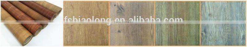 Embossed, Opaque Surface Treatment and Decorative Function Plywood Application PVC Film
