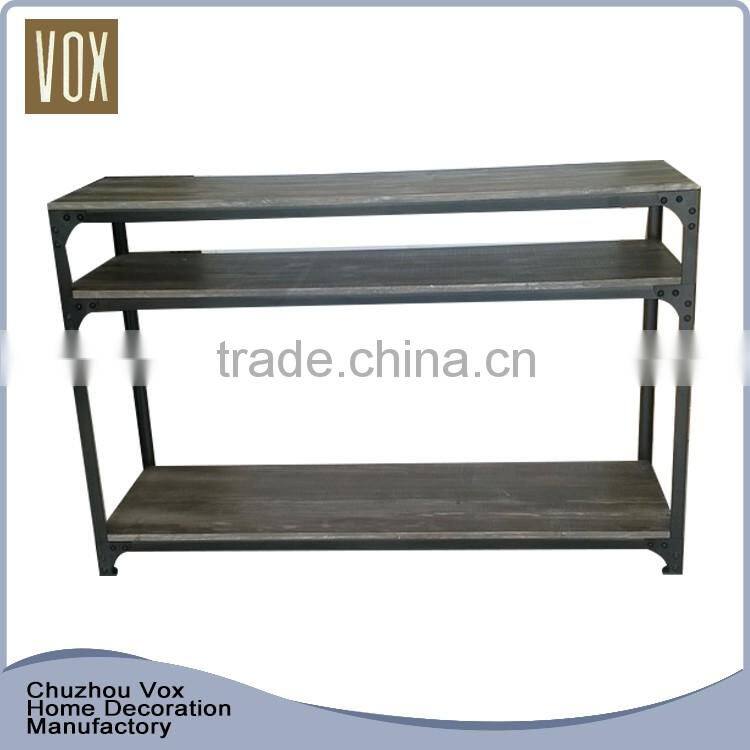 Custom made eco-friendly wholesale natural wooden european classical console table