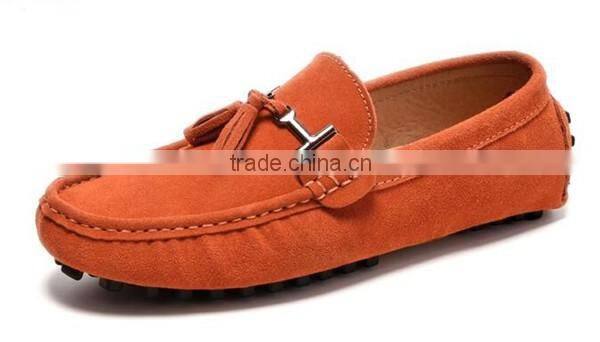 China factory OEM slip on leather loafers shoes