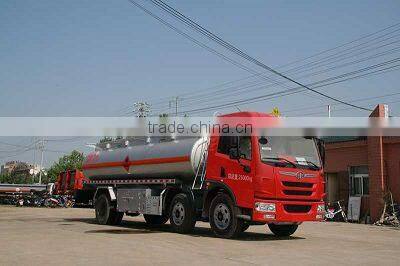 Aluminum alloy flammable liquid tank semi-trailer transport
