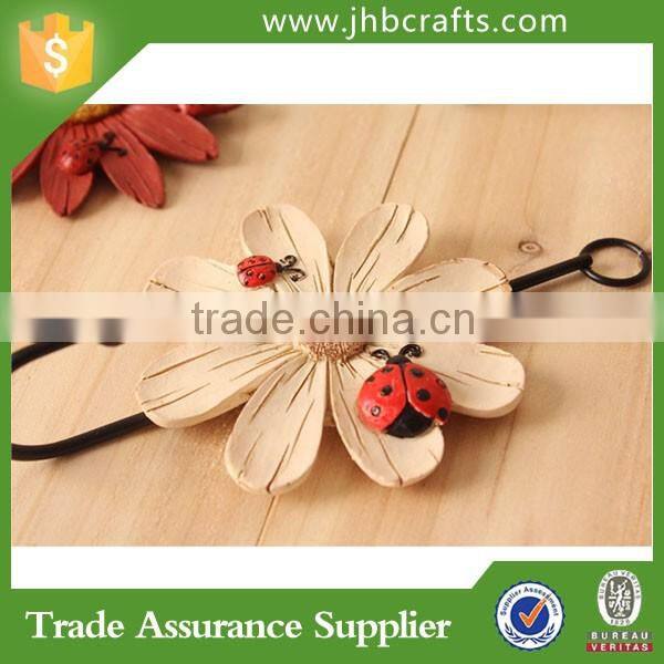 Custom Wholesale Resin Flower Hook Home Decoration