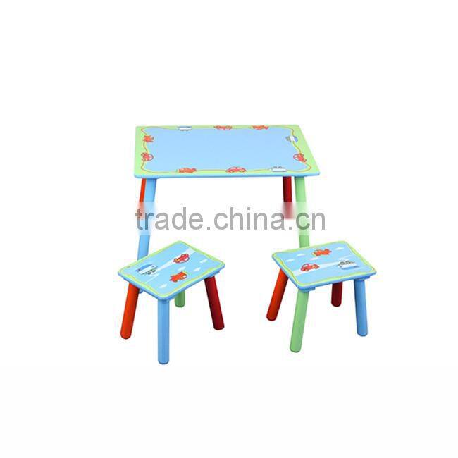 Hot sale kids study table chair design, high quality study table for two