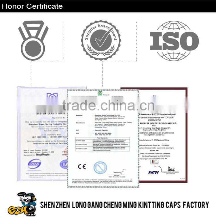 Custom Knitted Acrylic Beanie Hat With Embroidery labels