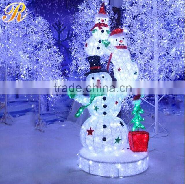 Christmas LED snowman decorations on sale
