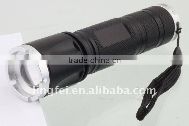 New design high quality flashlight aluminium torch for china new year