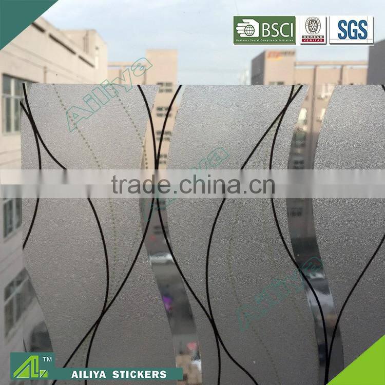 BSCI factory audit non-toxic vinyl pvc decorative adhesive bathroom window film