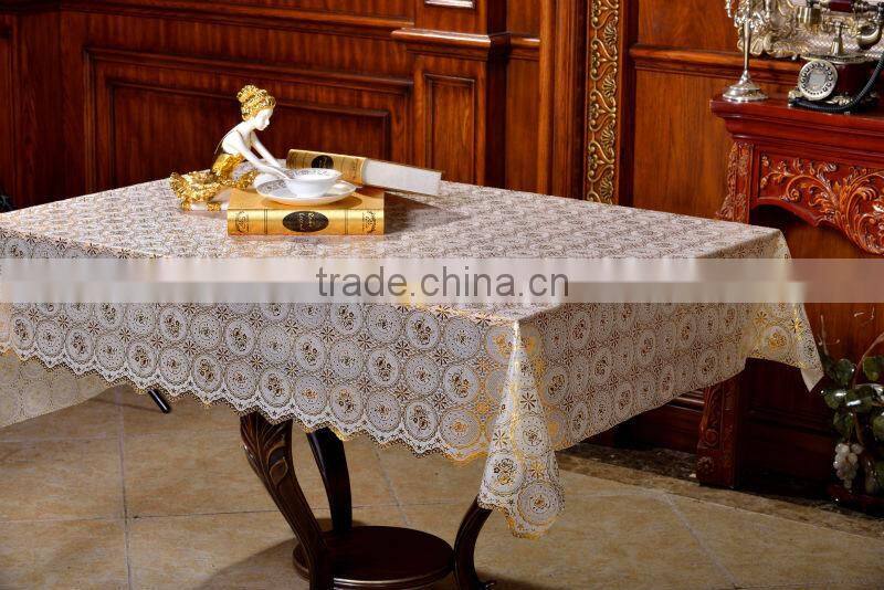 pvc Lace table cloth