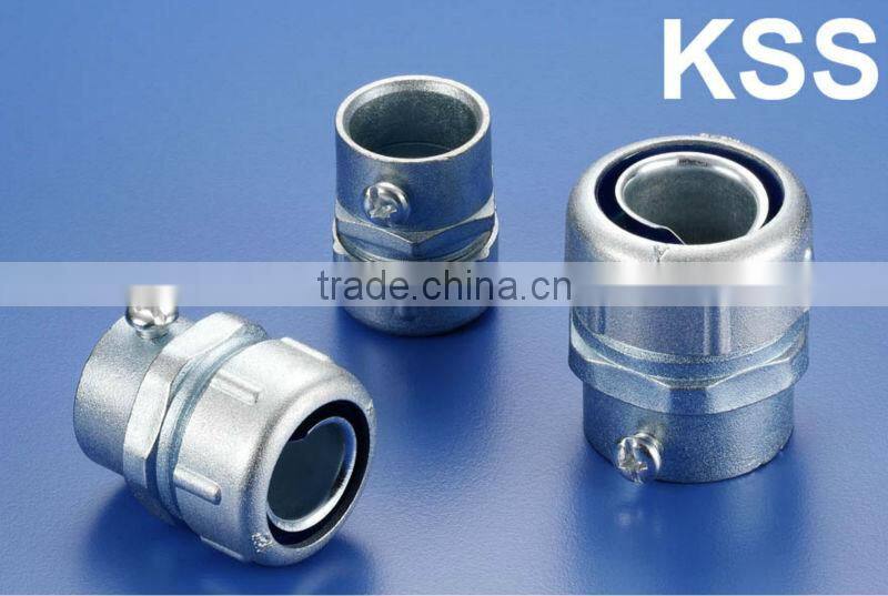 KSS Metal Flexible conduit Adaptor (EMT Pipe Adaptor)