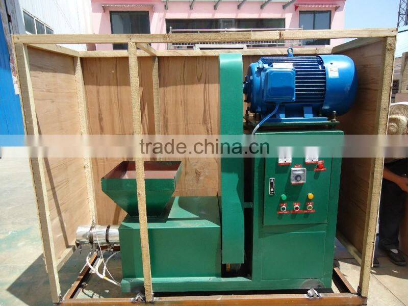 End-users favorite fire wood briquette making machine with low investment