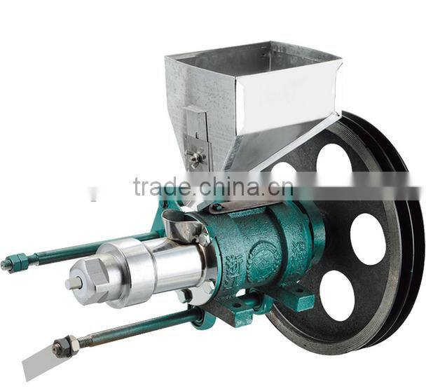 Rice puffing machine with diesel engine or motor