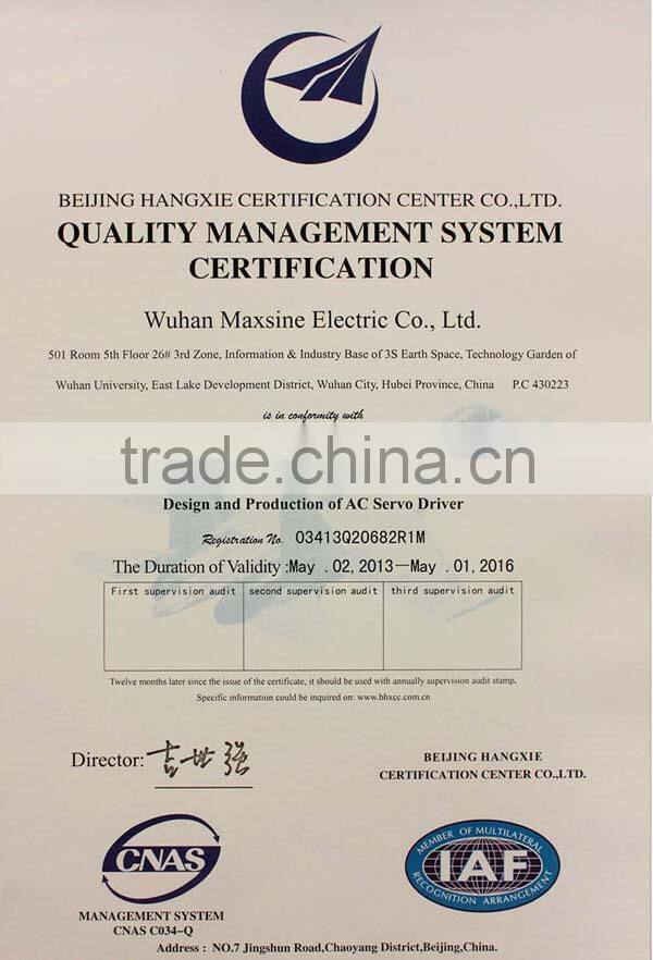 2500 watt ac servo driver with USB interface