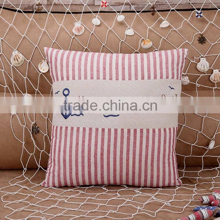 2015 Cotton and linen europeanism ocean series digital printing car hold pillow cushion for leaning on sofa sets
