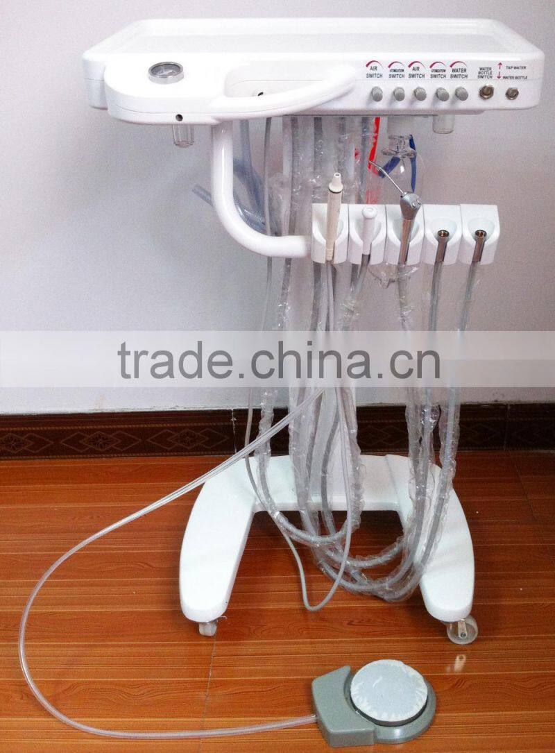 NEW product mobile dental unit Built-in ultrasonic scaler-Woodpecker