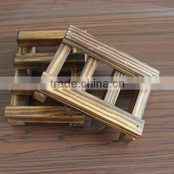 Exquisite design small handmade fancy wooden soap box