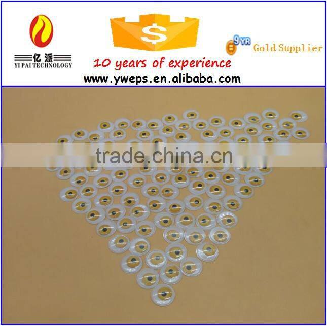 YIPAI craft yellow moving eyes for doll accessories