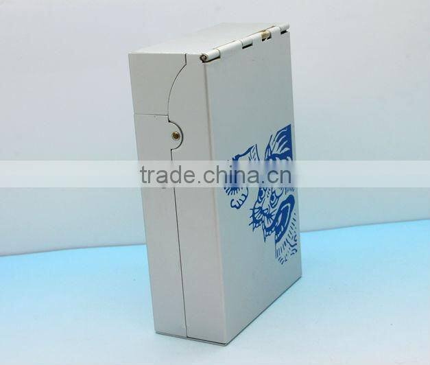 Hot selling automatic cigarette case with lighter windproof lighter/cigarette case with usb lighter