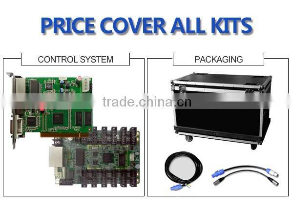 Indoor P4.81 Slim Die-Casting LED Display Screen Video Wall