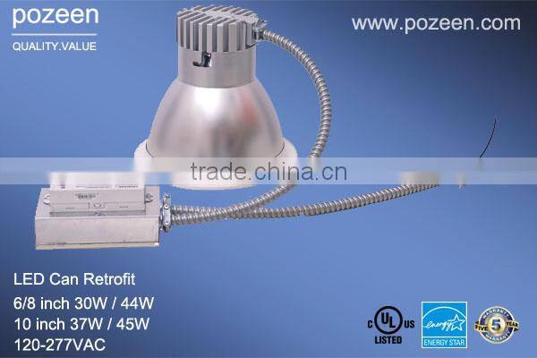 UL and Energy Star LED Can Light Retrofit LED Commercial Downlight Light 6 inch 44w