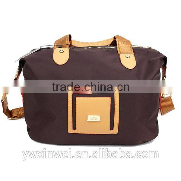Italy style fashion upscale nylon woman bag, high-end european satchel