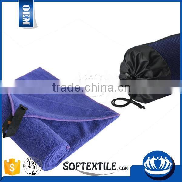 softextile best sale high quality microfibre gym sports towel