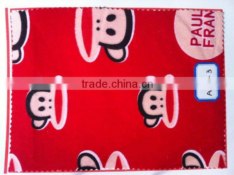 100% Cotton Material Flannel Fleece Cloth Fabric Width 57/58" For Hometextile use