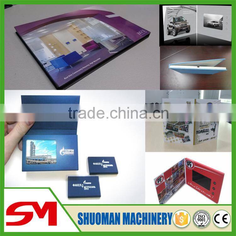 Fashionable appearance and useful lcd video business card