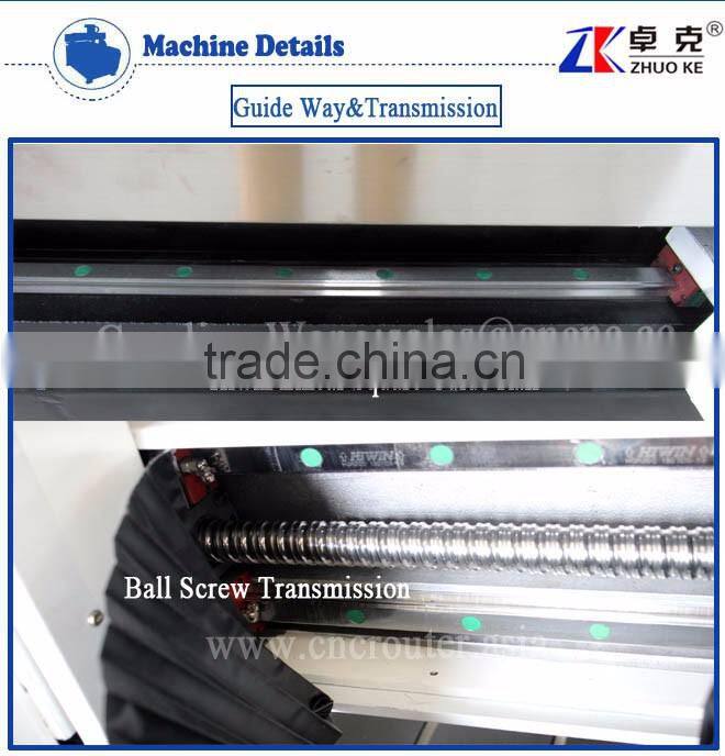 China Small Size Metal CNC Router Machine ZK-6090 For Aluminum Copper 600*900MM With Hybird Servo Motor&Wireless Handwheel