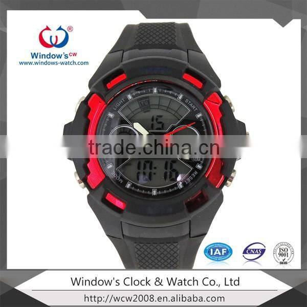 3atm water resistant analog Lcd watch