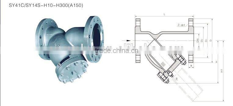 Stainless Steel Y Type Strainer