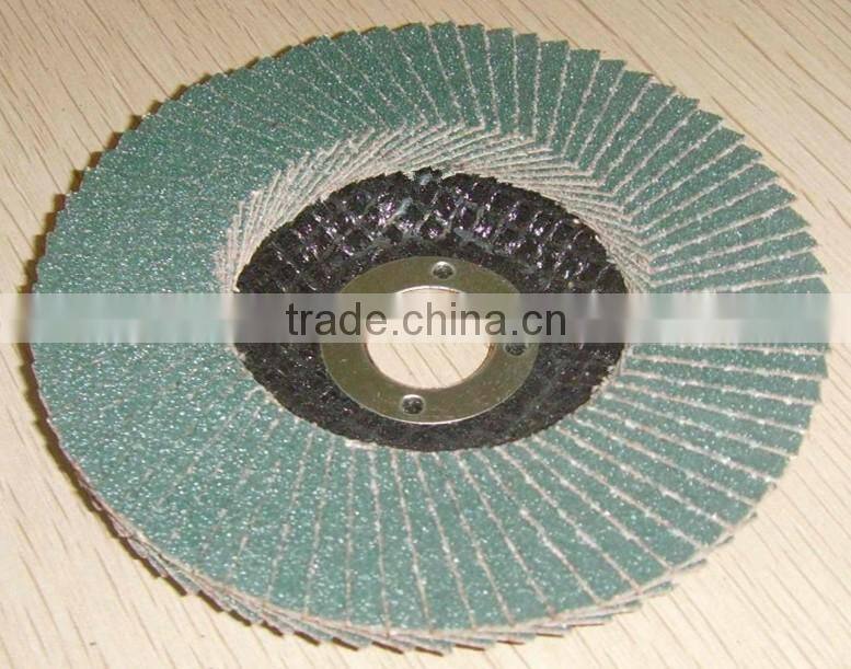 zirconia abrasive flap disc for polishing stainless steel