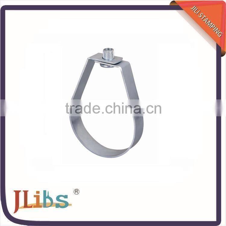 China Manufacturer Pipe Clamp Hanger With Rubber lined