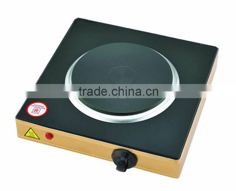 Easy use electric cooking hobs 220V 1000w