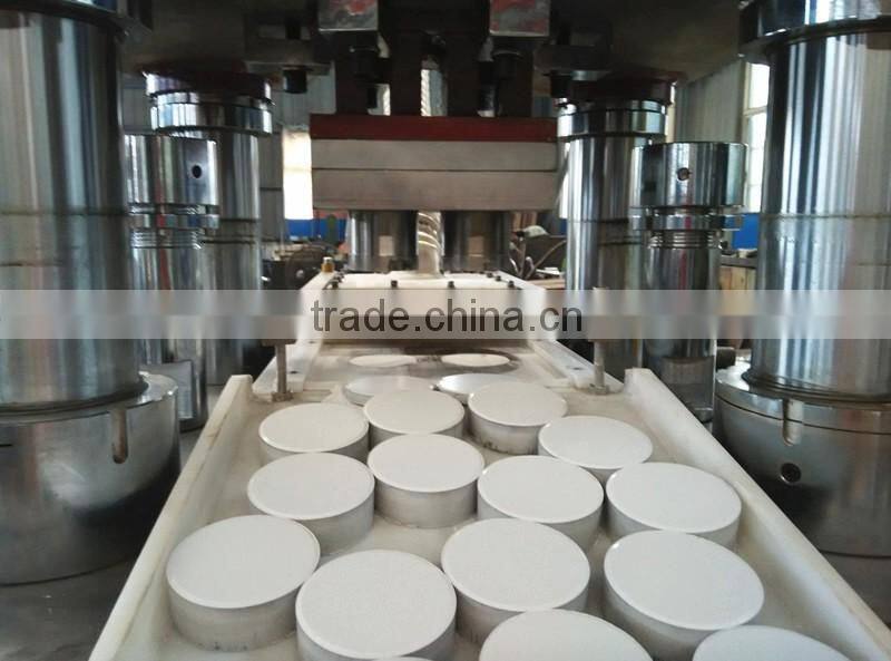 Water cleaning tablets press