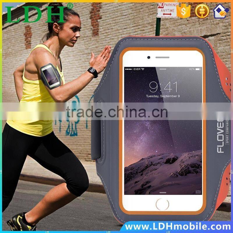6s Plus Waterproof Outdoor Sports Touchouable Arm Band Cover For Apple iphone 6S/6 Plus 6s Plus 5.5 Soft Gym Leather Case Sleeve