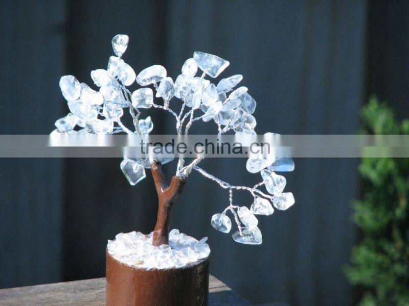Hot sale wedding or home decor crystal rocks tree