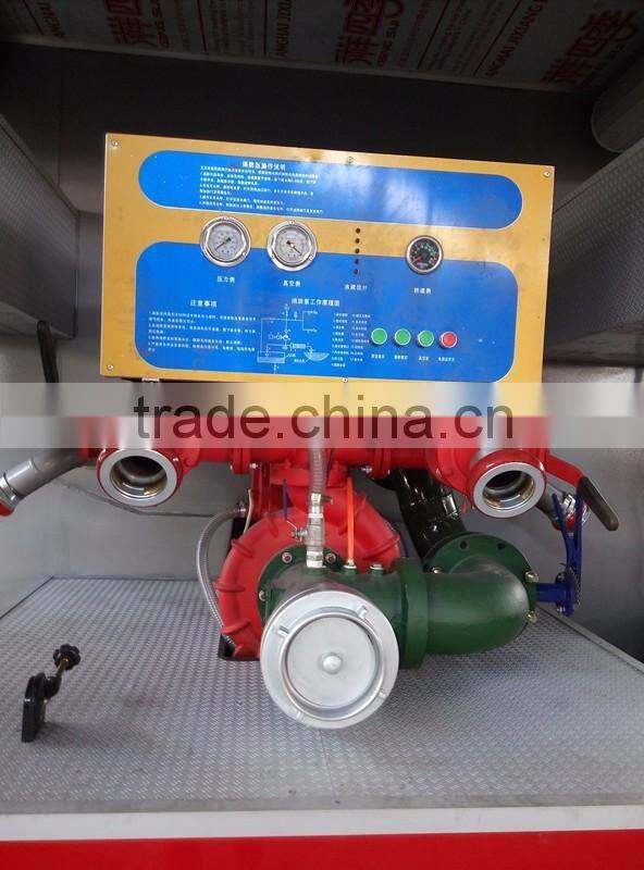 4x2 dongfeng 6 ton water tanker fire truck for rescue