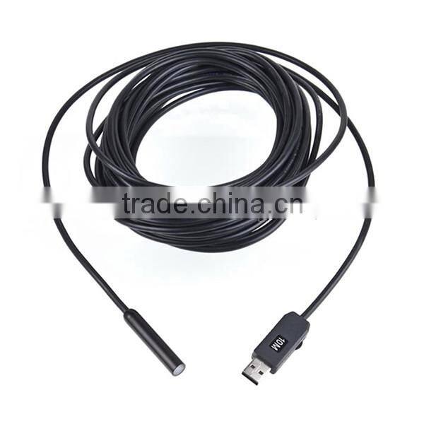 4 LEDs IP67 Waterproof USB Endoscope Inspection Camera 10M