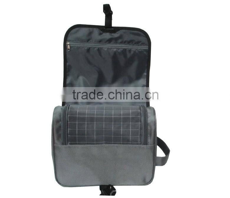 2016 new promotion mesh travel polyester wash bag toiletry bag for Men